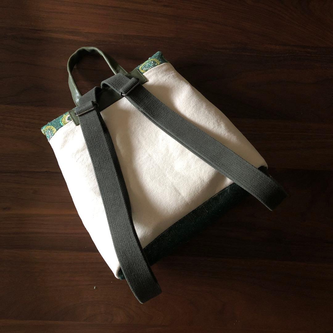 ハンドメイド ミニリュック ミナペルホネンpath