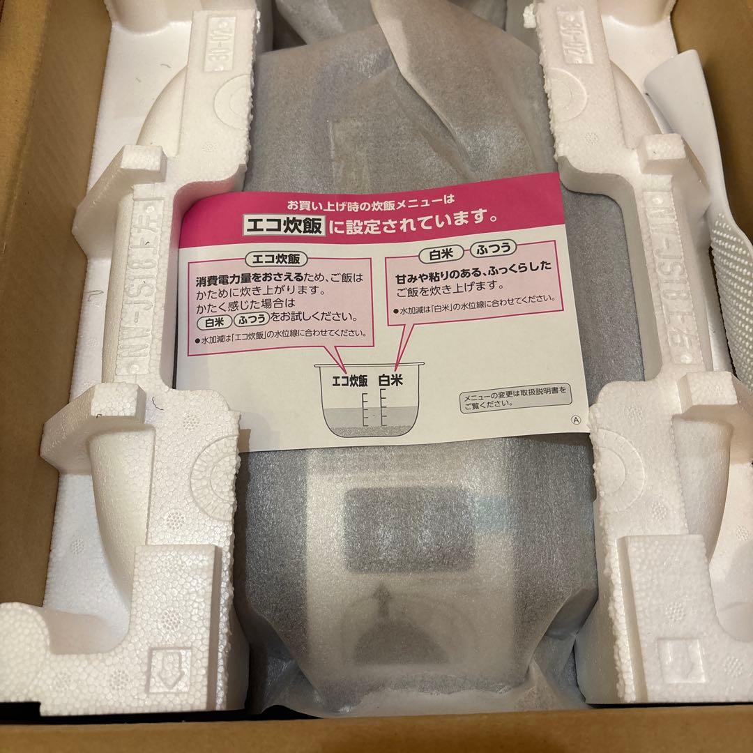 【新品未使用】Zojirushi NW-CA18-BA 炊飯器 1.8L