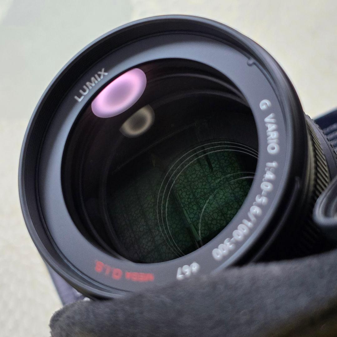 Panasonic LUMIX G VARIO 100-300mmおまけ付美品