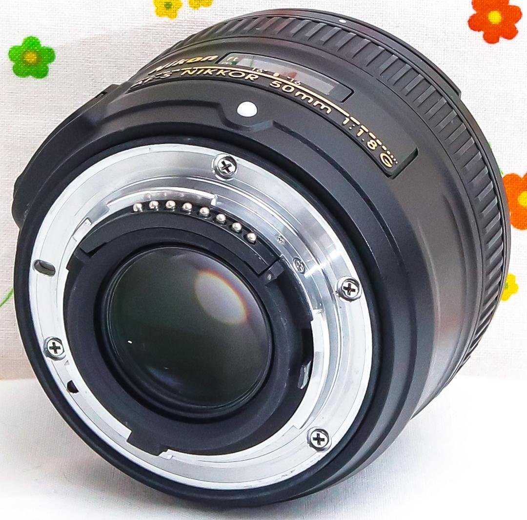美品☆Nikon AF-S 50mm f/1.8G☆大人気単焦点レンズ☆