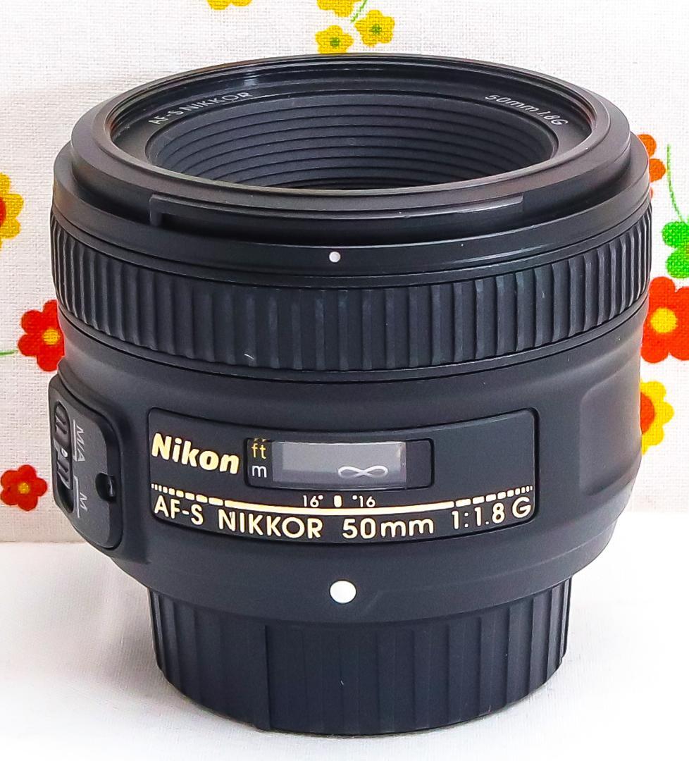 美品☆Nikon AF-S 50mm f/1.8G☆大人気単焦点レンズ☆