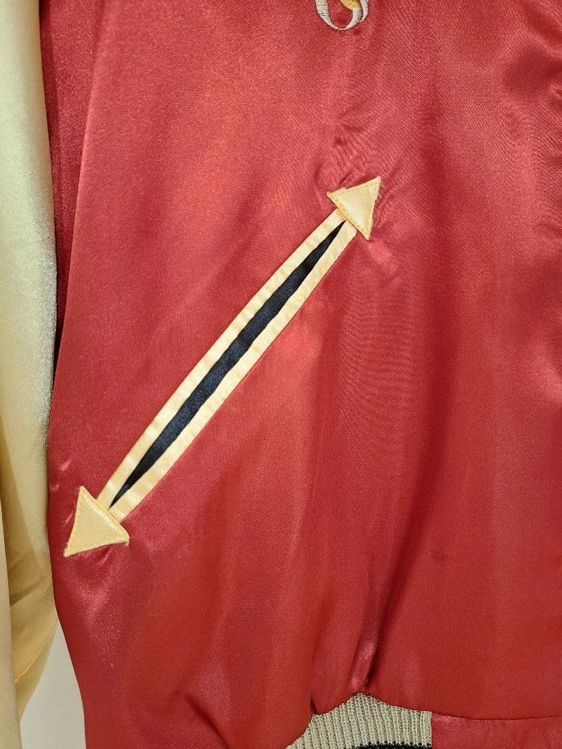 【超希少!極美品】東洋エンタープライズ　スカジャン　リバーシブル　沖縄 鷹