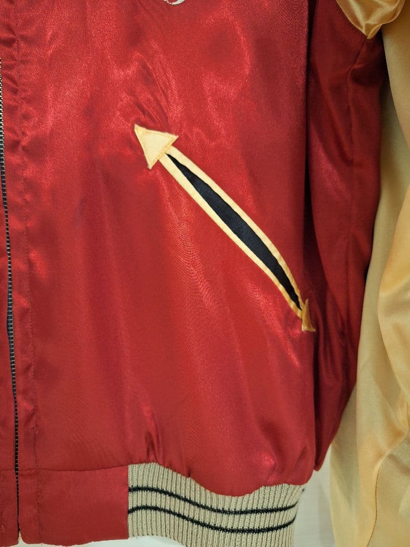 【超希少!極美品】東洋エンタープライズ　スカジャン　リバーシブル　沖縄 鷹