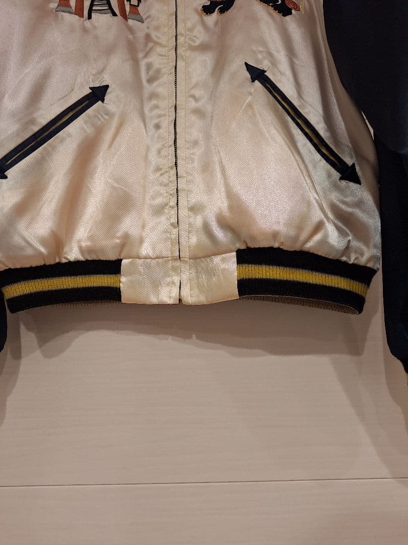 【超希少!極美品】東洋エンタープライズ　スカジャン　リバーシブル　沖縄 鷹