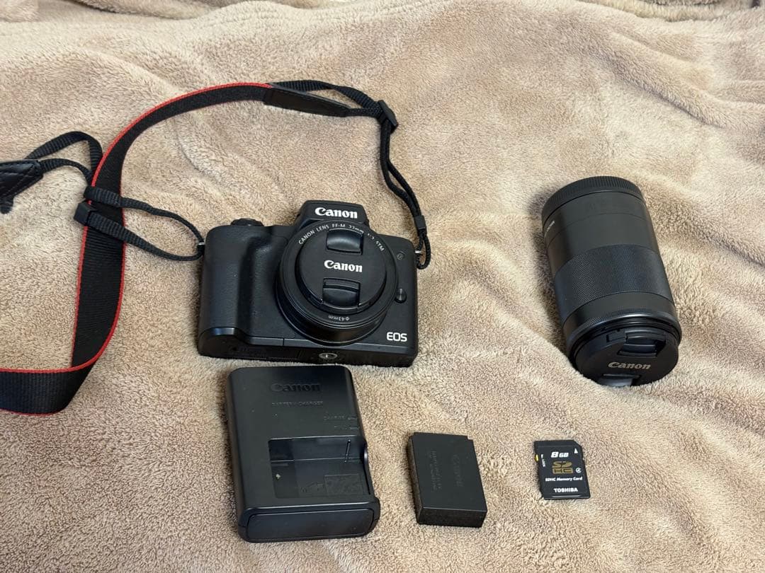 Canon eos kiss m 標準レンズセット