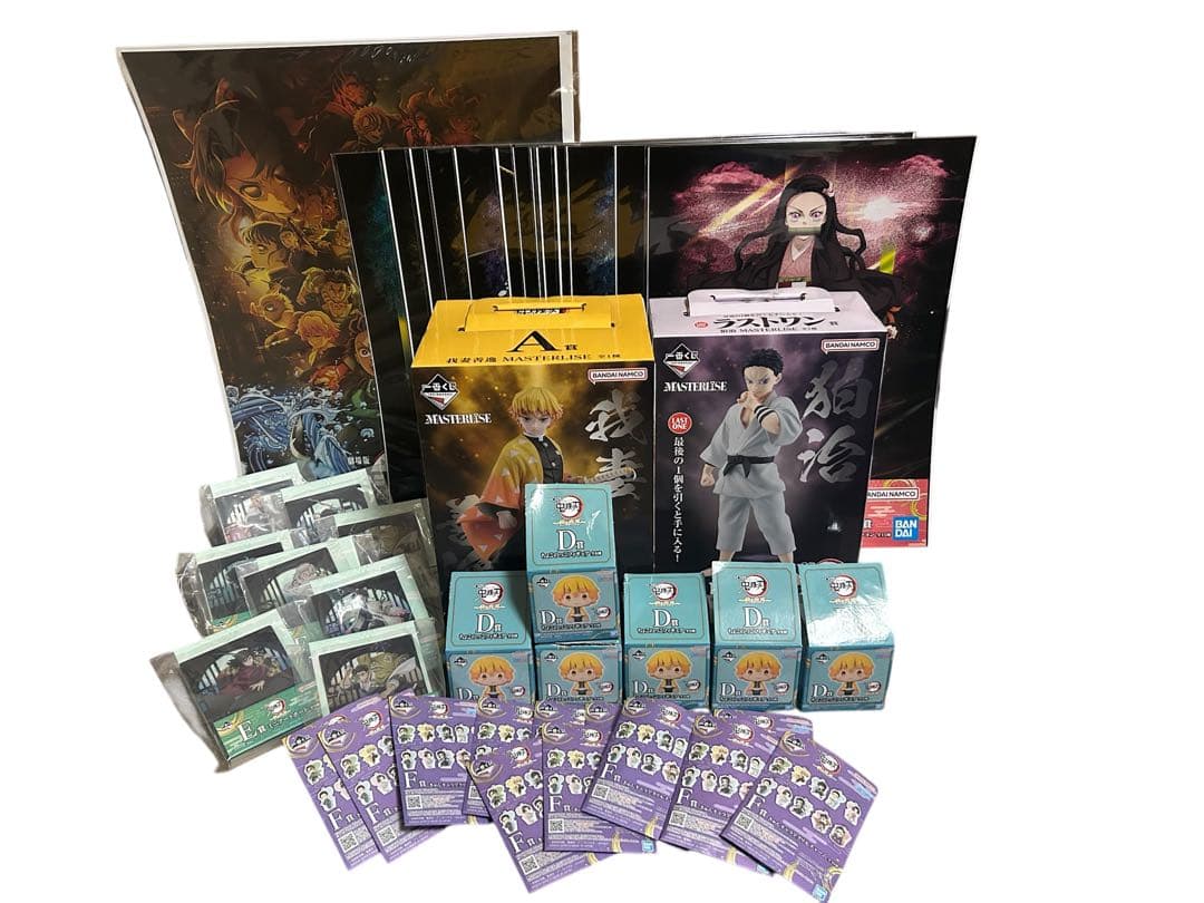 【新品未使用】一番くじ　鬼滅の刃　雷の兄弟　A賞　ラストワン　義勇　狛治 恋雪