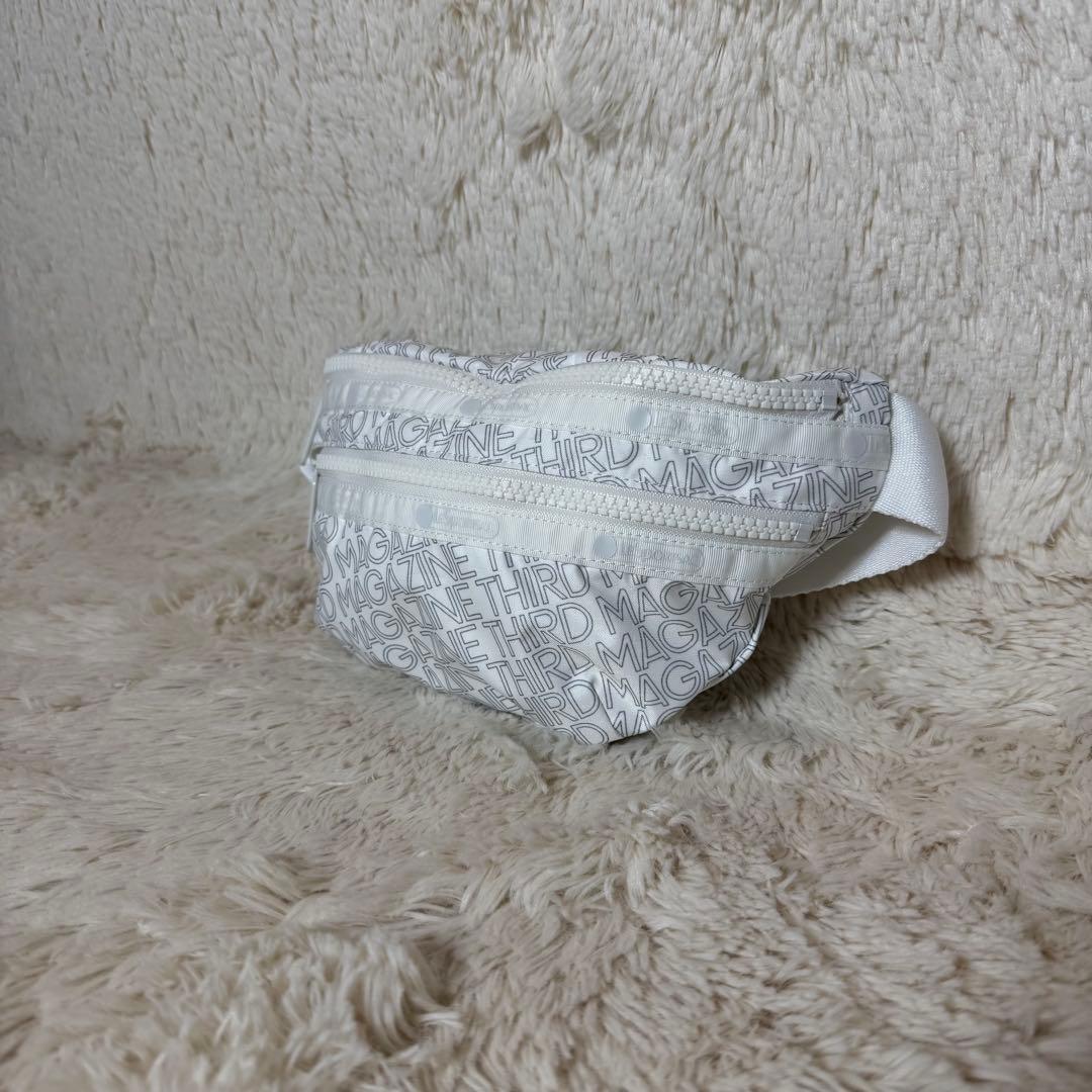ほぼ新品 THIRD MAGAZINE×LeSportsac ウエストバッグ