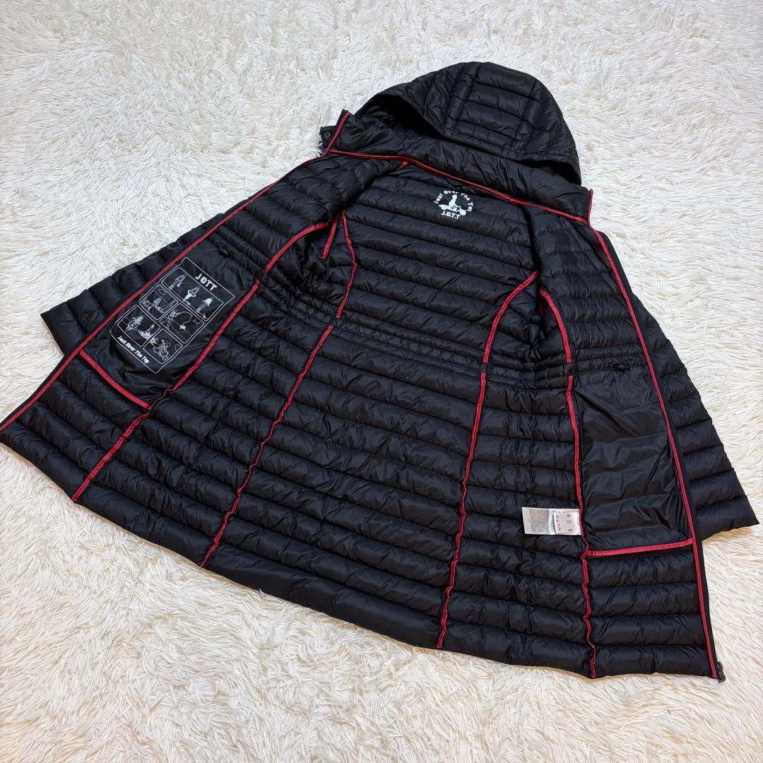 【美品】JOTT ジョット VERO ダウンコート　ブラック　軽量