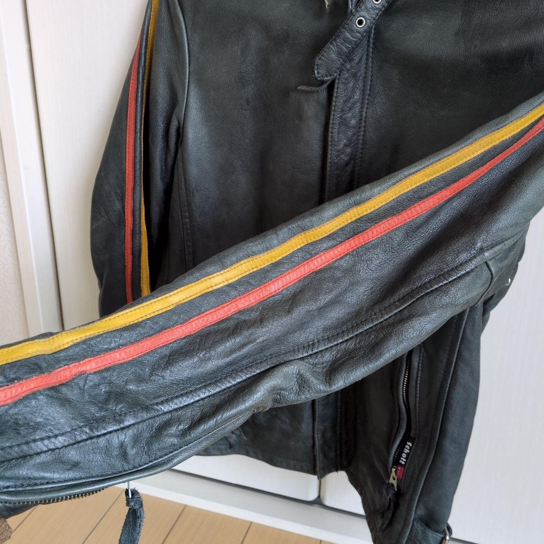 schott　シングルライダース　グレー？ブラック？
