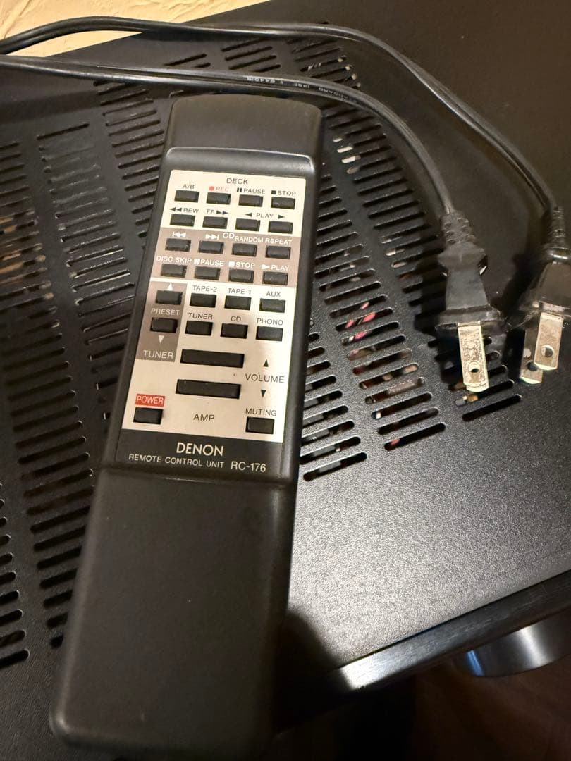 DENON DCD-1515ALPMA-390ⅡリモコンRC-176 ジャンク