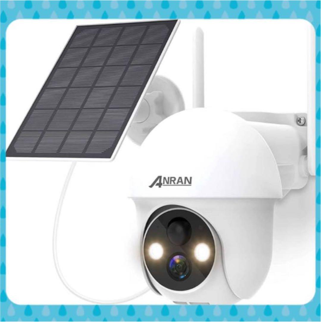 【360°広角撮影・完全無線】防犯カメラ