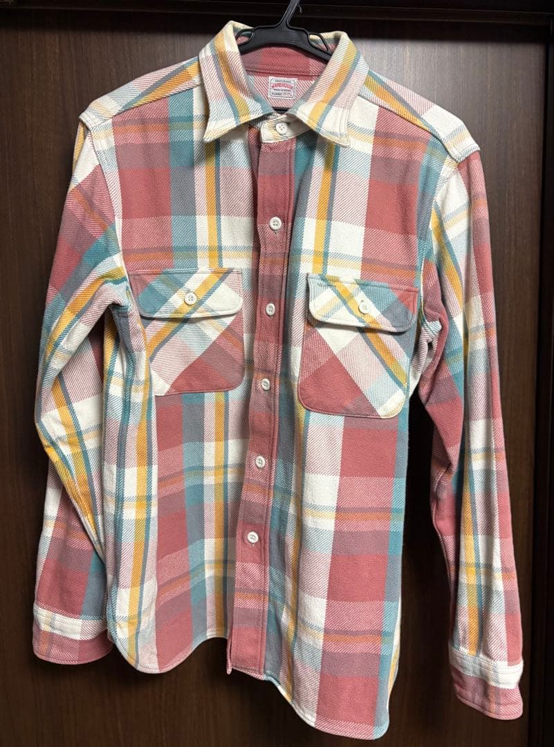 WAREHOUSE ネルシャツ XLサイズ ウェアハウス チェック柄