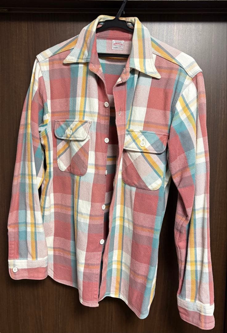 WAREHOUSE ネルシャツ XLサイズ ウェアハウス チェック柄