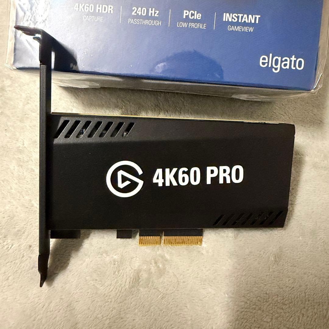 ビデオキャプチャー・キャプチャーボード elgato GAME CAPTURE 4K60 PRO MK.2 BLACK