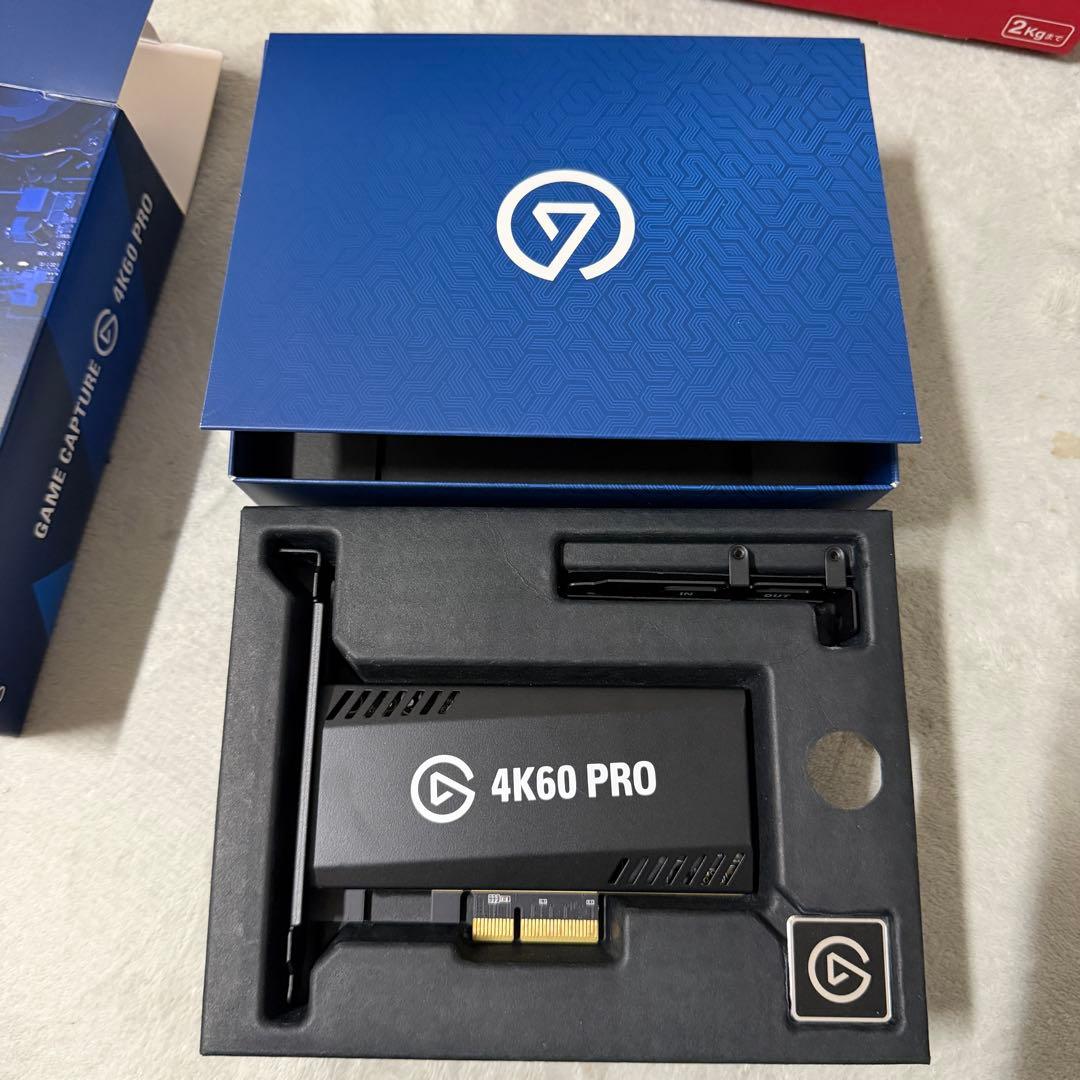 ビデオキャプチャー・キャプチャーボード elgato GAME CAPTURE 4K60 PRO MK.2 BLACK
