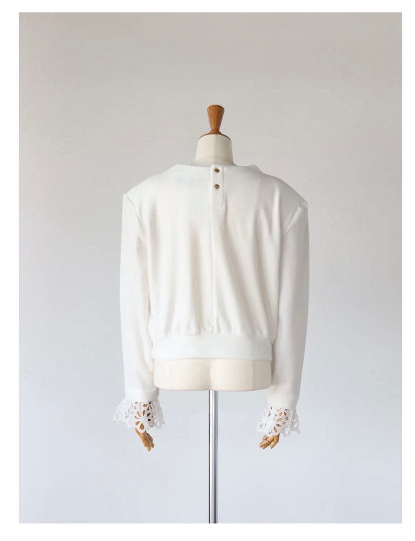 girlish St.cecilia クララトップス　白