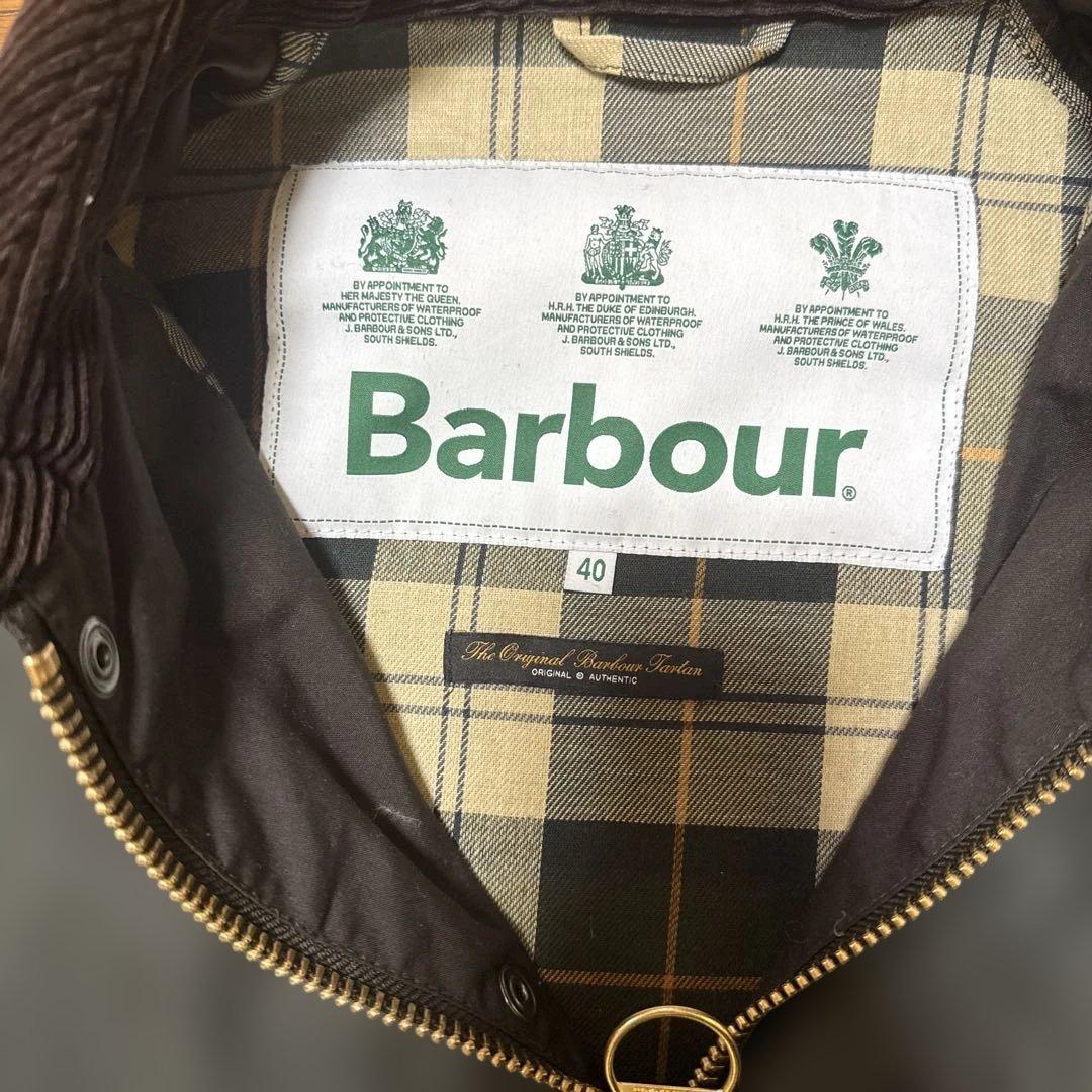 Barbour ニューバレー ロングコート セージ40サイズ　希少3ワラント