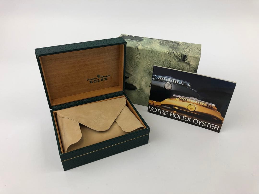 チ*認様 ロレックス　外箱　内箱　小冊子　グリーン