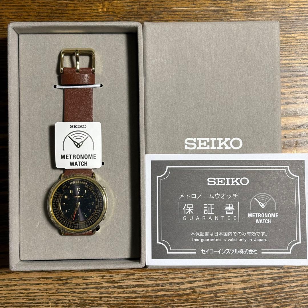 新品未使用 SEIKO メトロノームウォッチ SMW001A