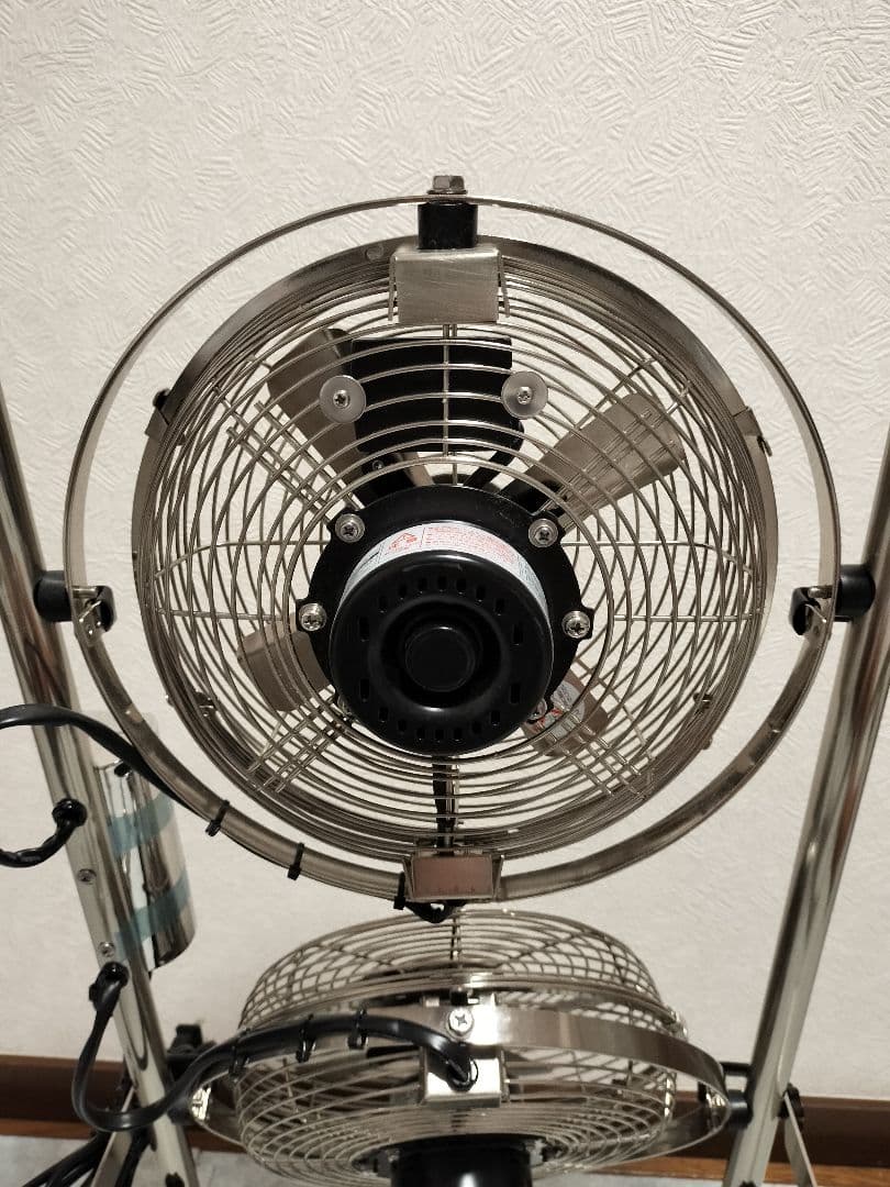プリズメイト メタルデュアルファン 8インチ リモコン付 おしゃれ 家電　完売品
