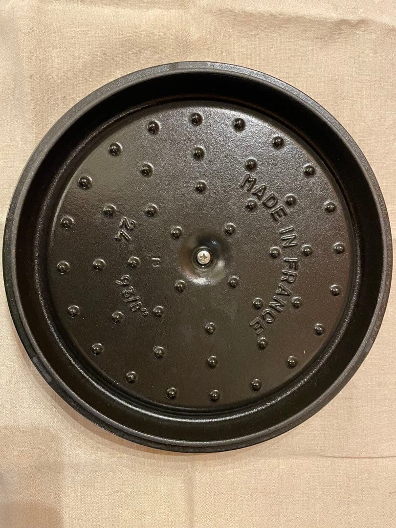 ストウブ鍋 STAUB ピコ ココット ラウンド 24cmバジルグリーン