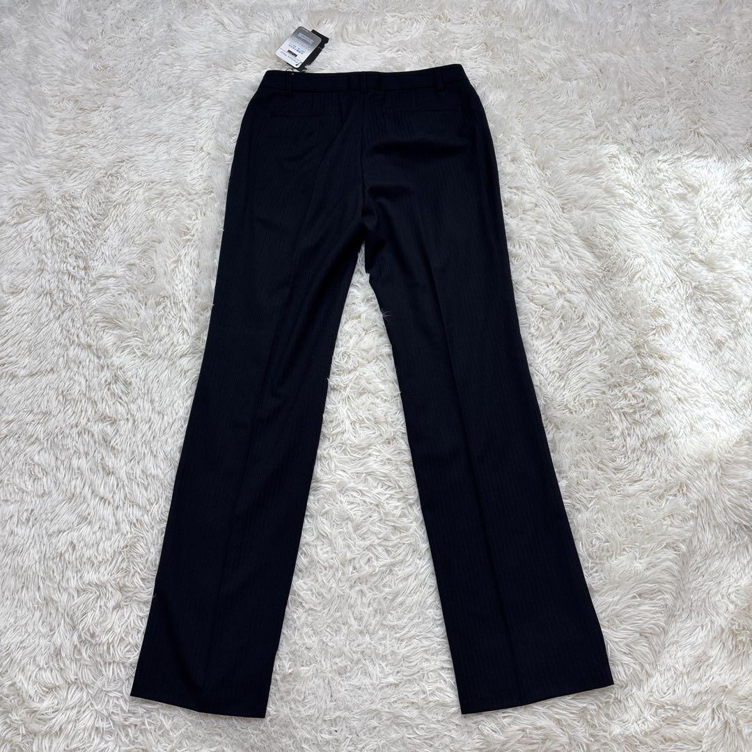 【未使用品】レミュー　セットアップ　ウォッシャブル　ストレッチ　ネイビー　L-M