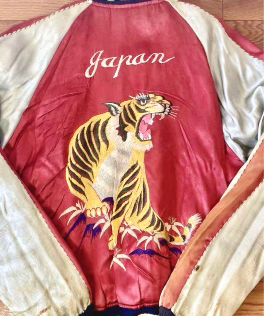 50sスカジャン ヴンテージスカジャン　港商スカジャン　テーラー東洋スカジャン