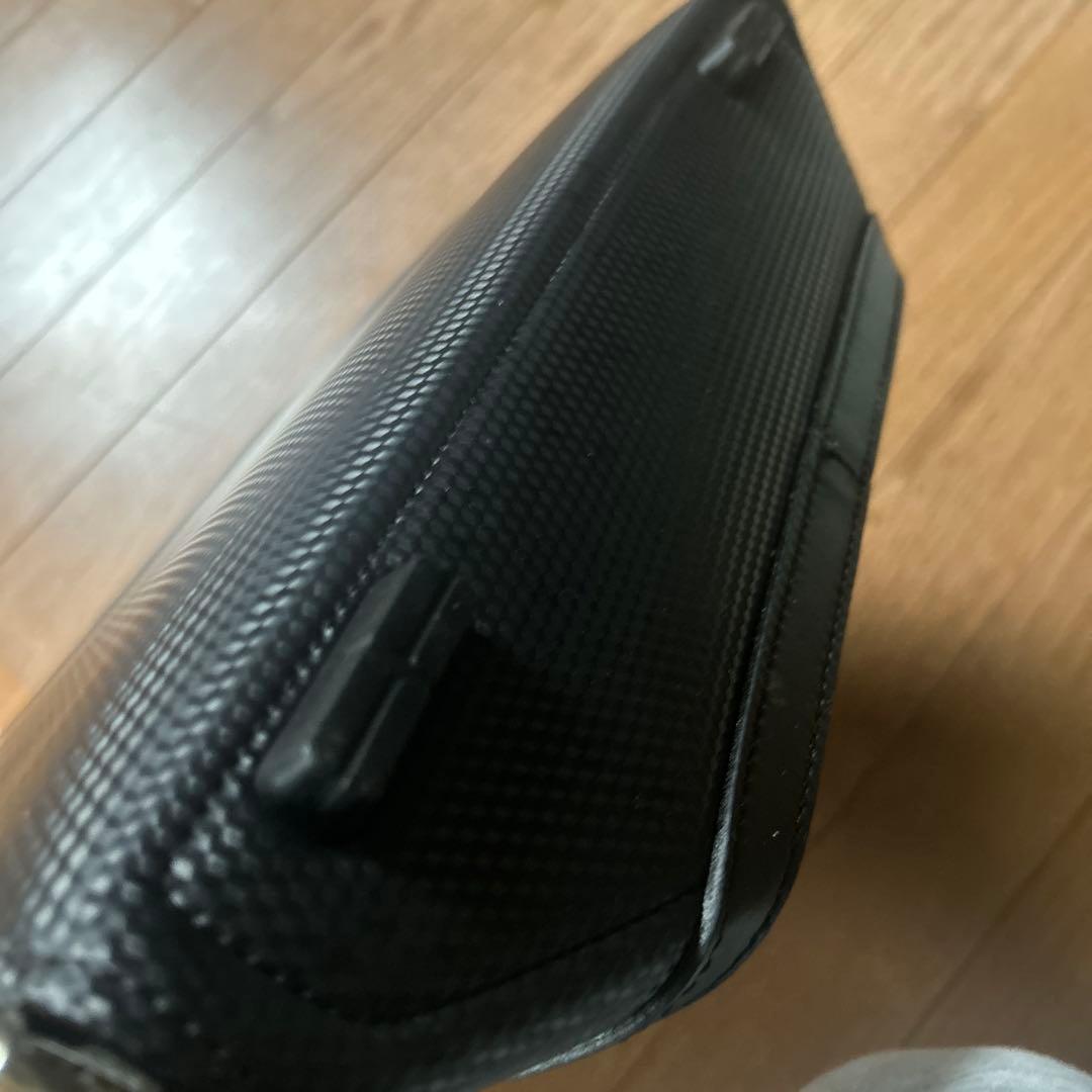 レクサス　バッグ　正規品　黒 スクエア型