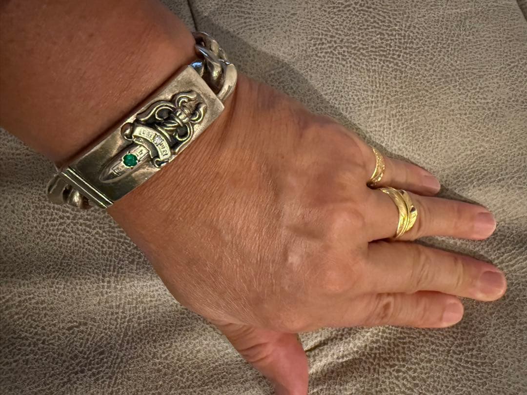 アクセサリー Chrome Hearts ID Bracelet