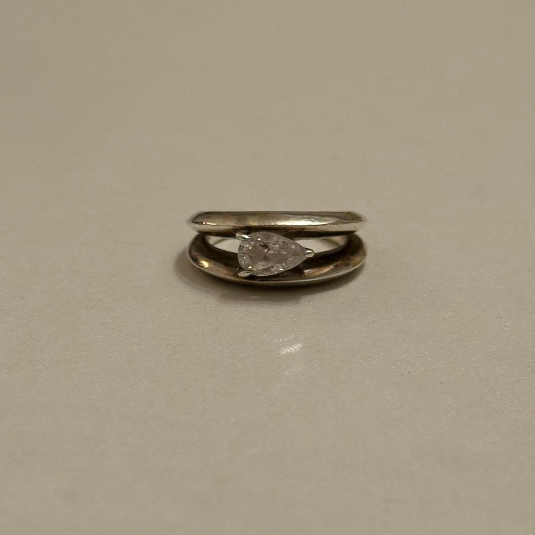 最終お値下げ　loro CZ ring #11 silver