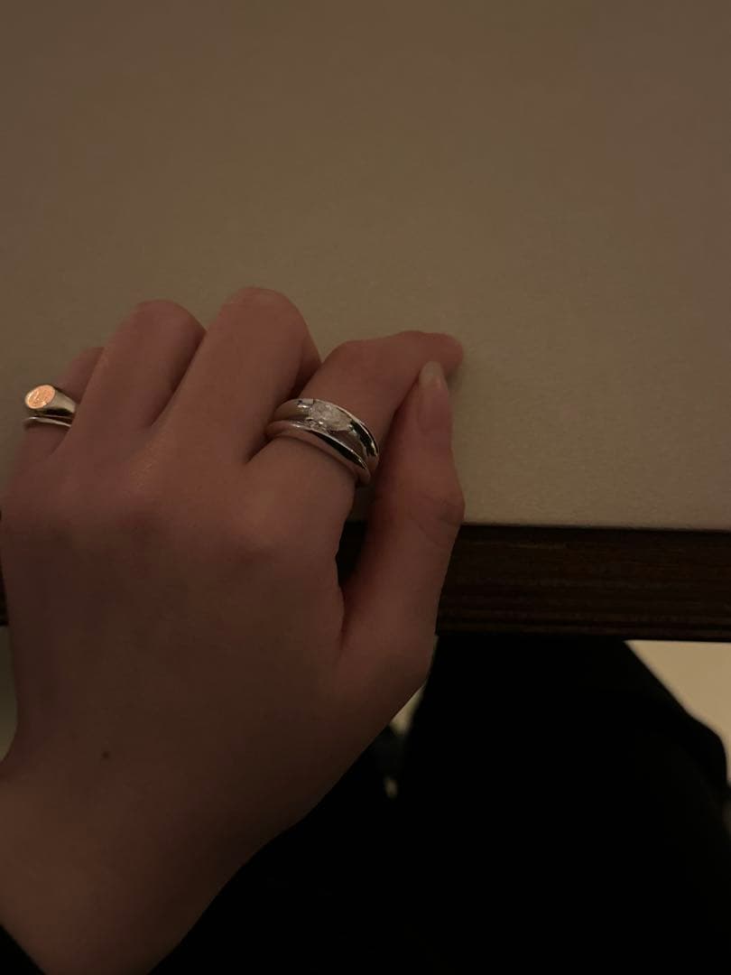 最終お値下げ　loro CZ ring #11 silver