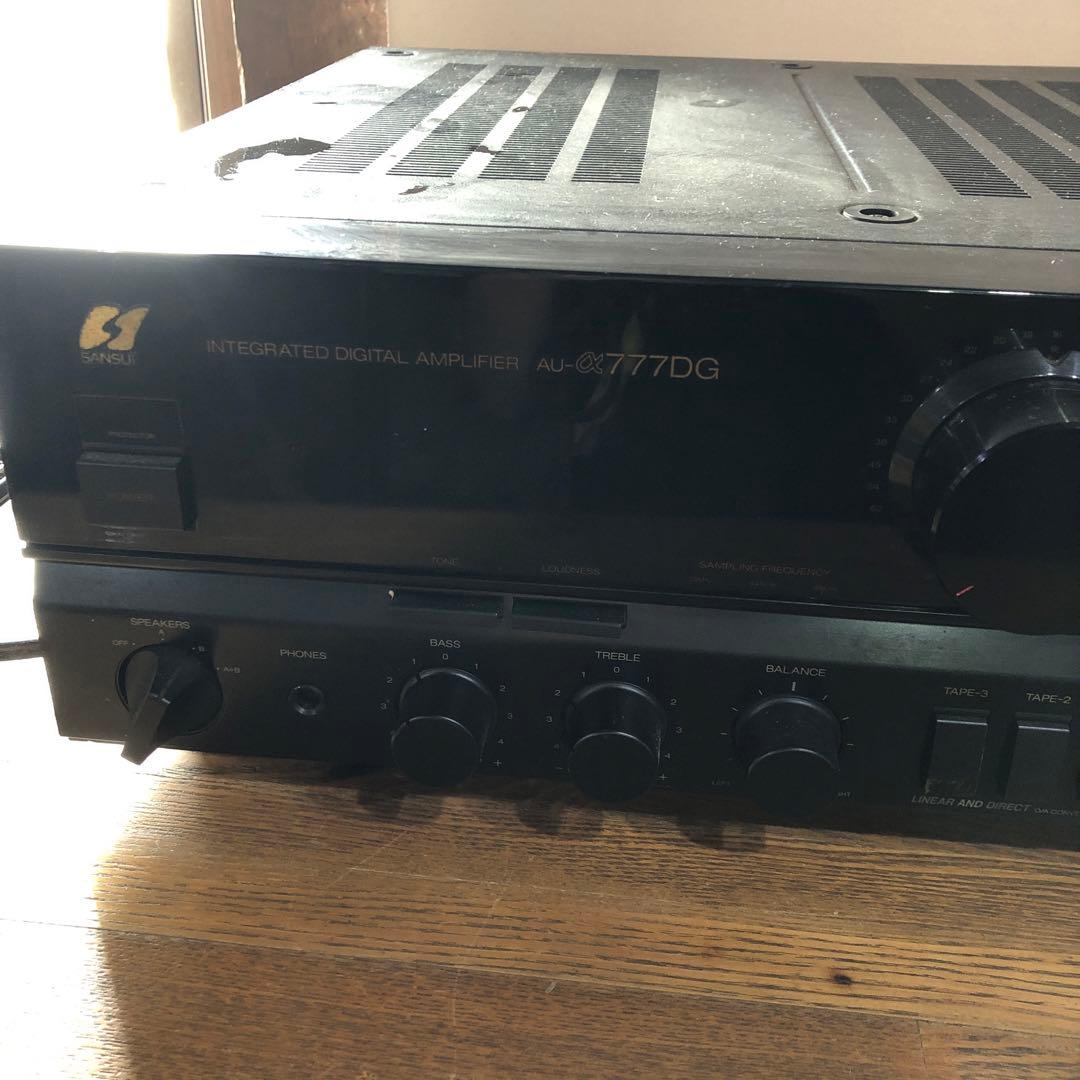 サンスイAU-α777DG プリメインアンプ　SANSUI
