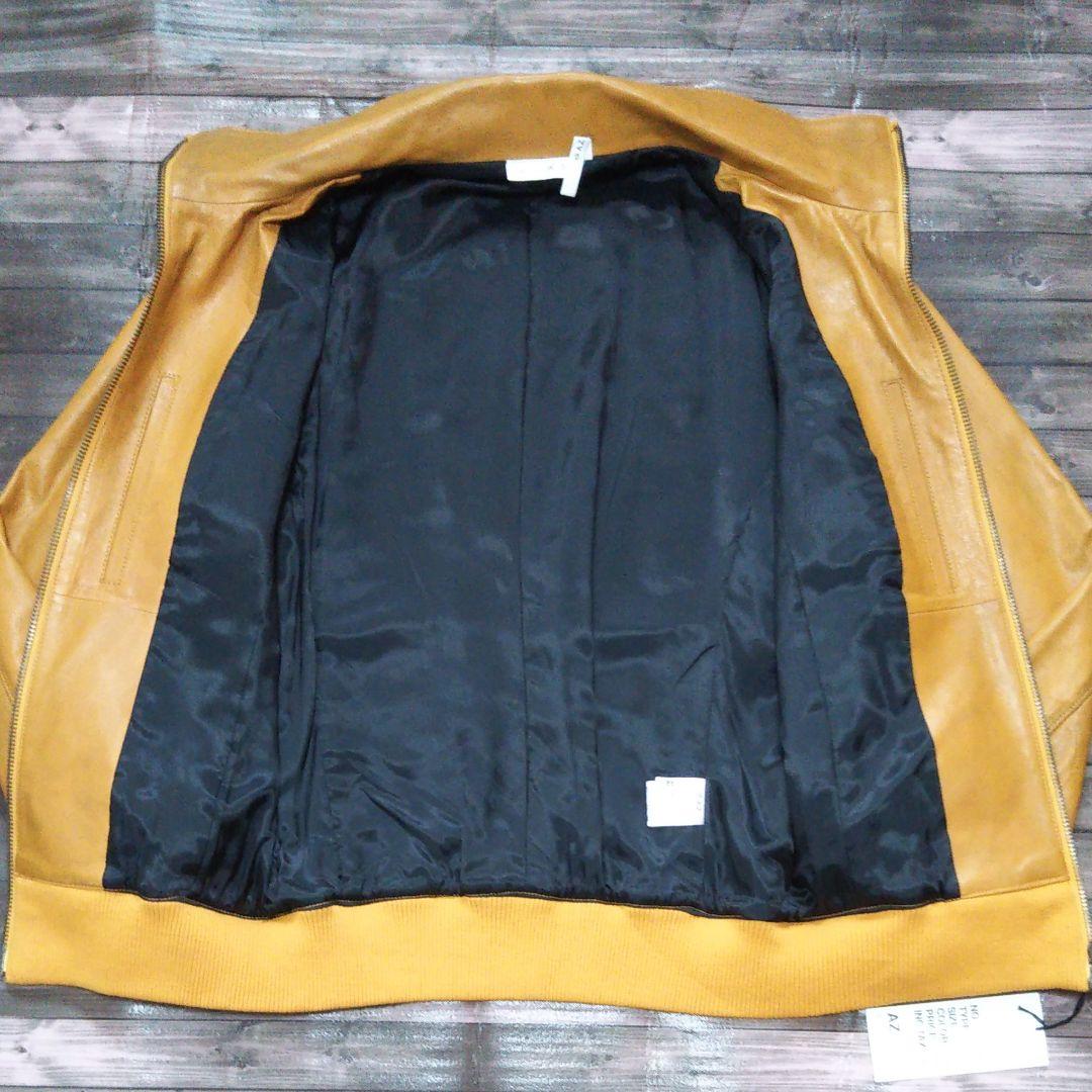 【新品】AZ 羊革 レザージャケット ジャンパー