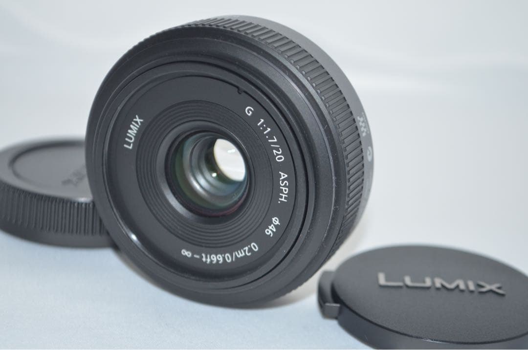 美品 Panasonic LUMIX G 20mm F1.7 ASPH