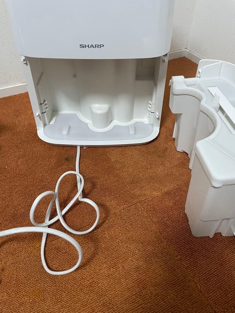 シャープ 衣類乾燥除湿機 コンプレッサー式 CV-G71-W