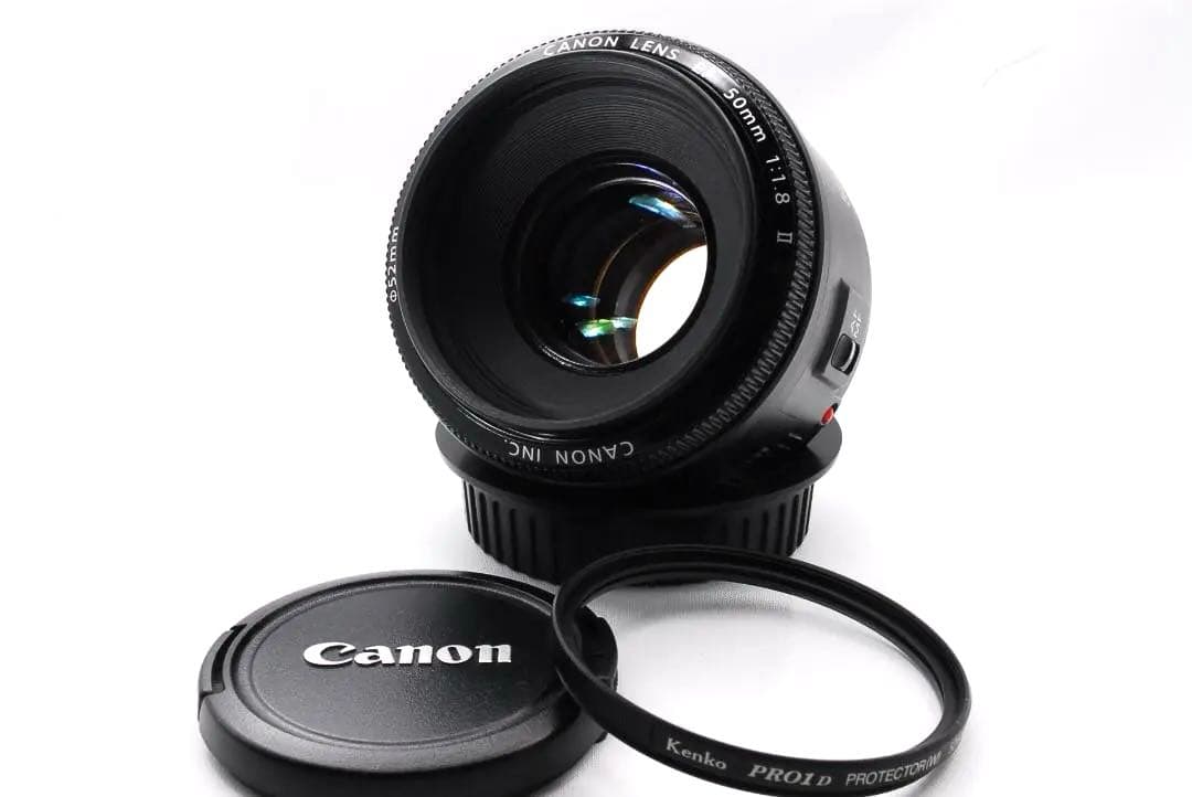 Canon LENS EF 50mm 1:1.8 Ⅱ 単焦点レンズ　インスタ映え