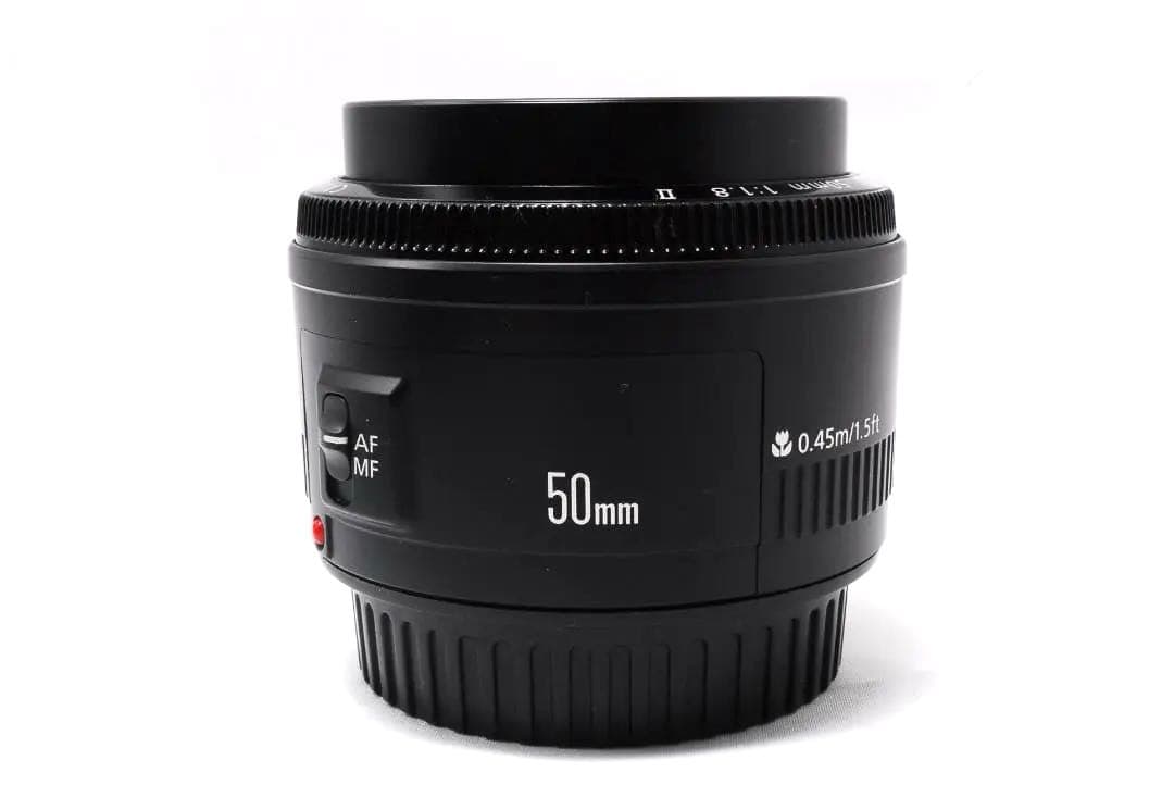 Canon LENS EF 50mm 1:1.8 Ⅱ 単焦点レンズ　インスタ映え