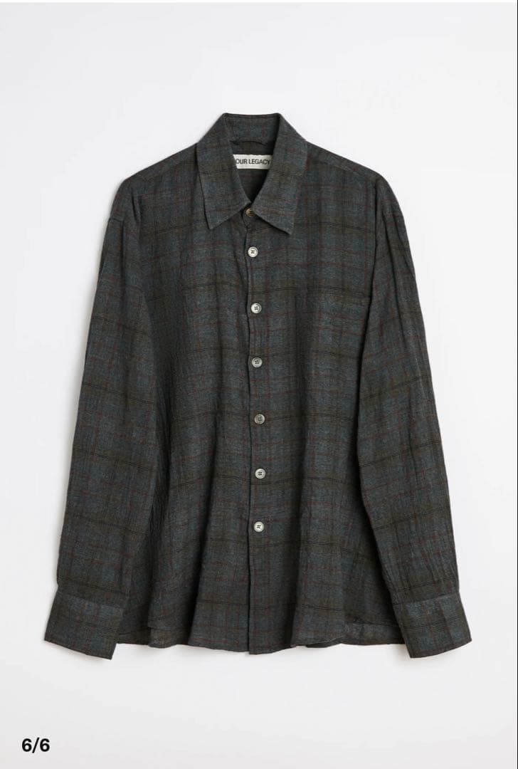 E*S様 深水光太着用　OUR LEGACY ABOVE SHIRT 46