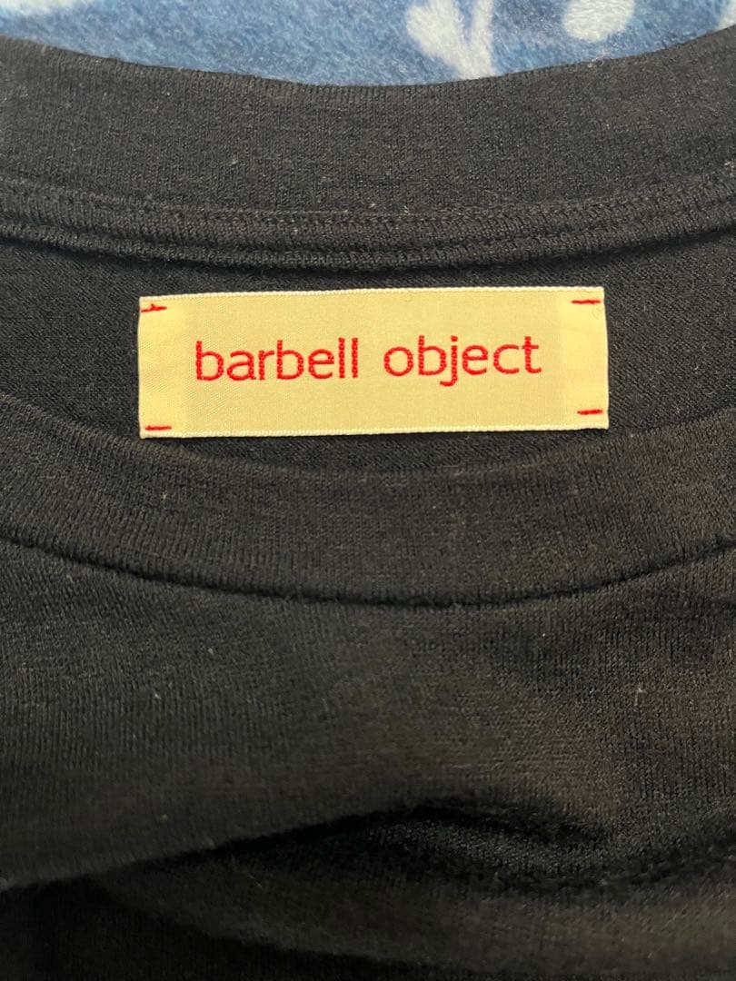 barbell object wool L／S topニット