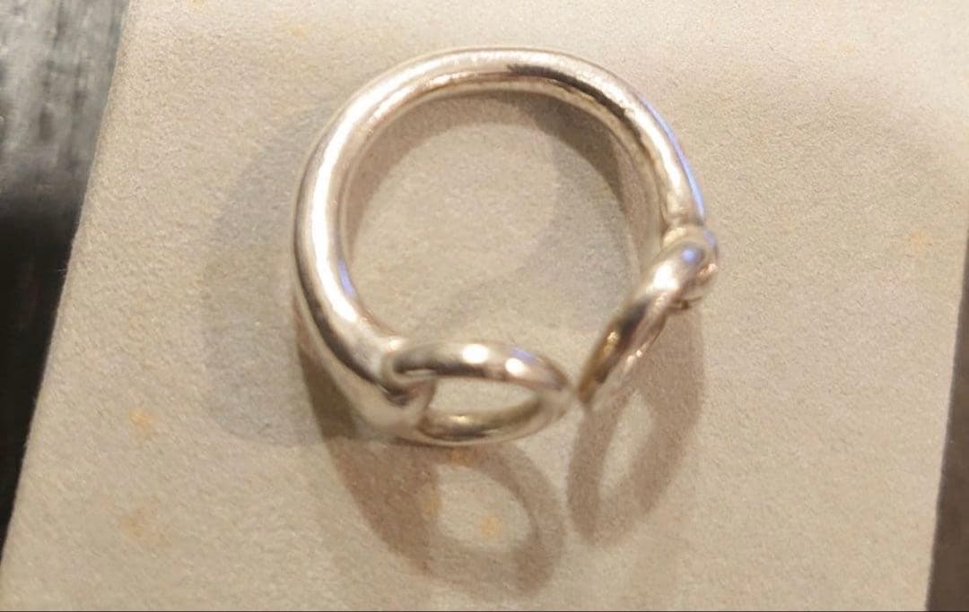 最終値下げ　エルメスHERMES　ナウシカリング　ヴィンテージ　9号