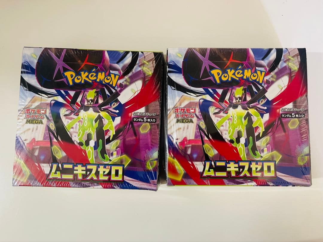 ポケモンカードゲーム ムニキスゼロ 30パック 2箱