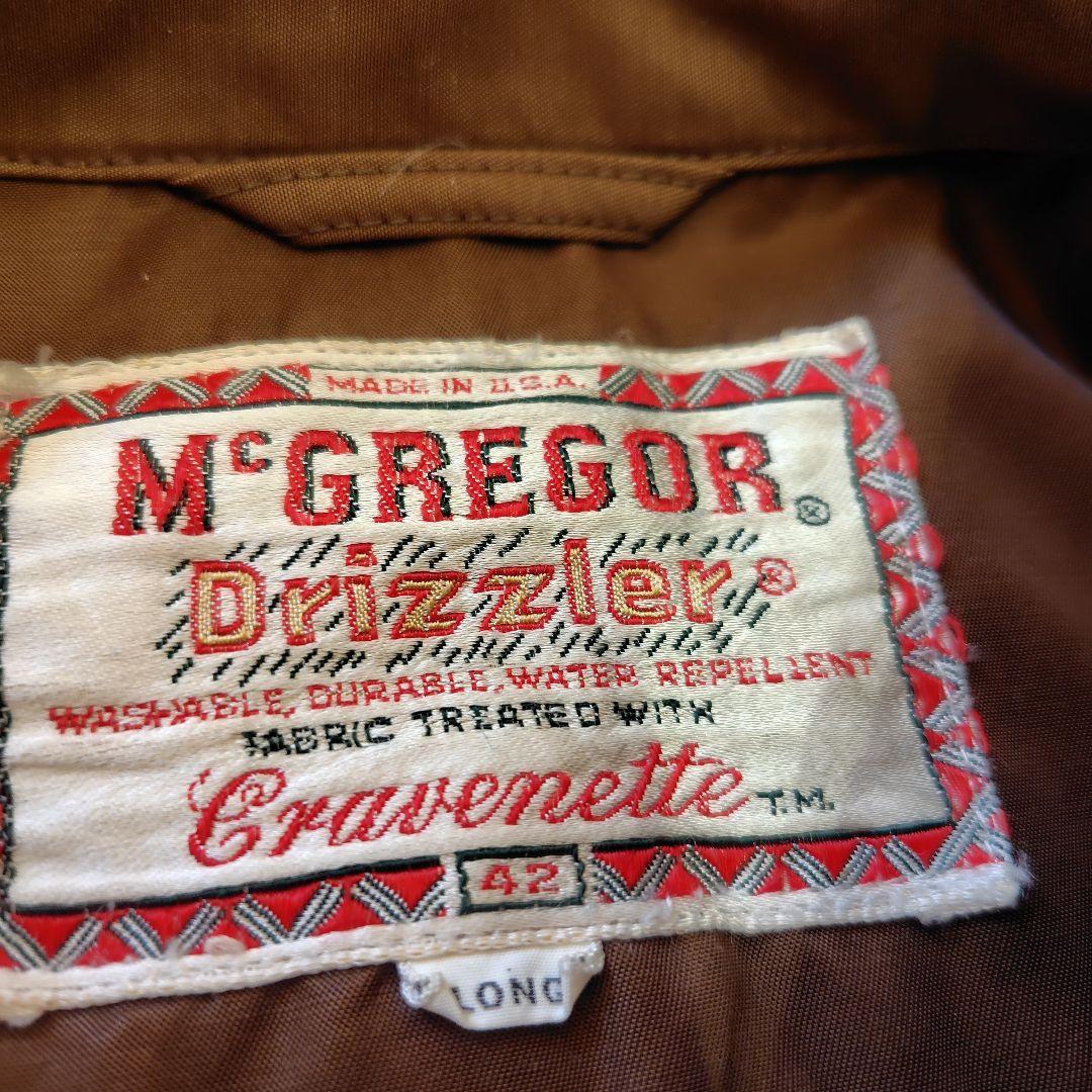 60s McGREGOR ドリズラー USA製 スイングトップ チンストラップ