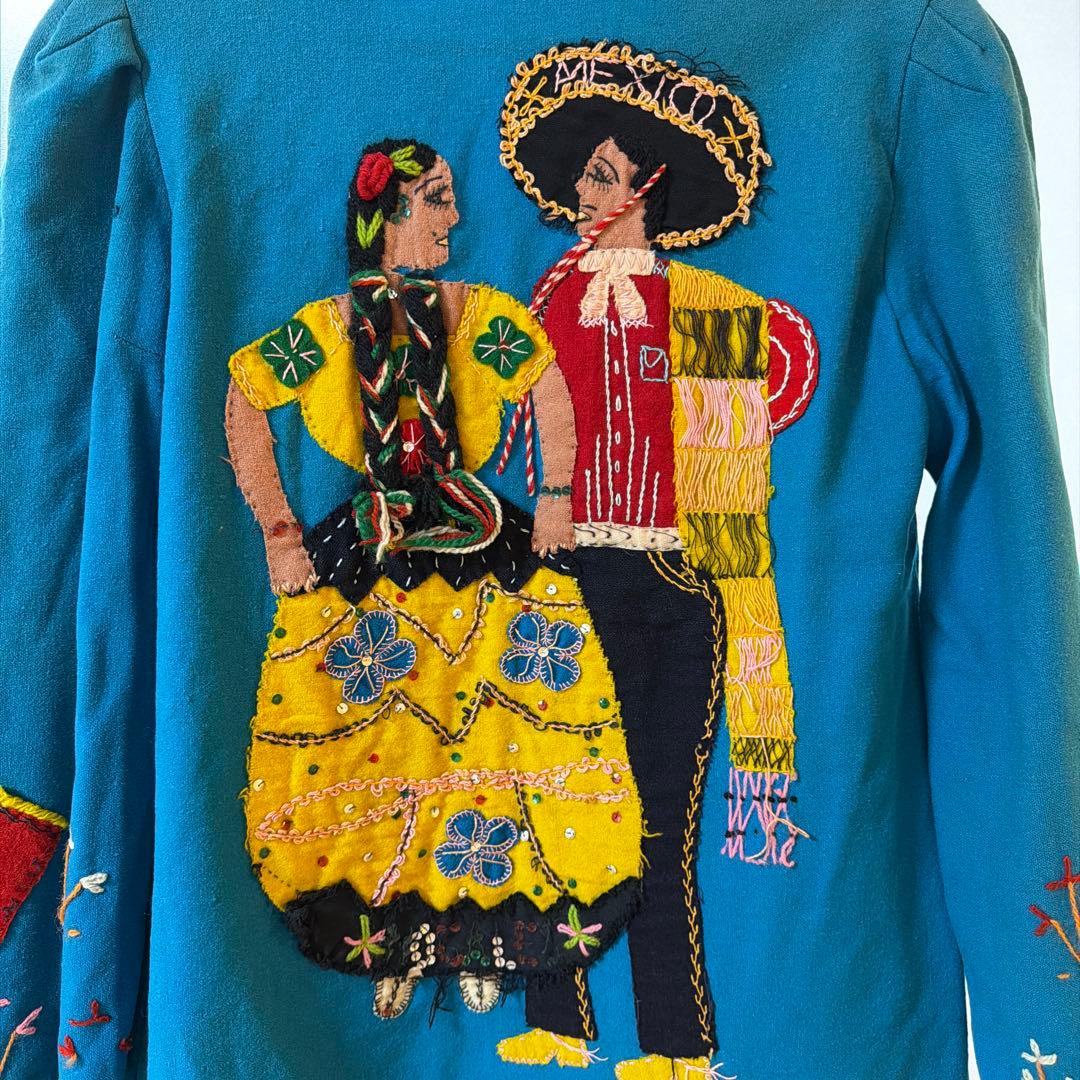 1950s ヴィンテージ メキシカンジャケット 刺繍