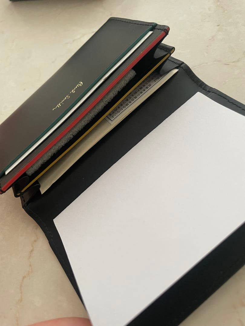 Paul Smith ブラックレザー 名刺入れ