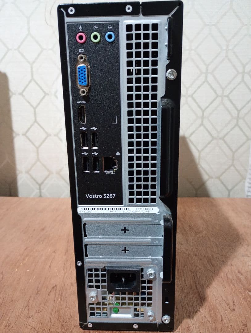 DELL Vostro 3267、Win 11、RAM12GB、Core i3