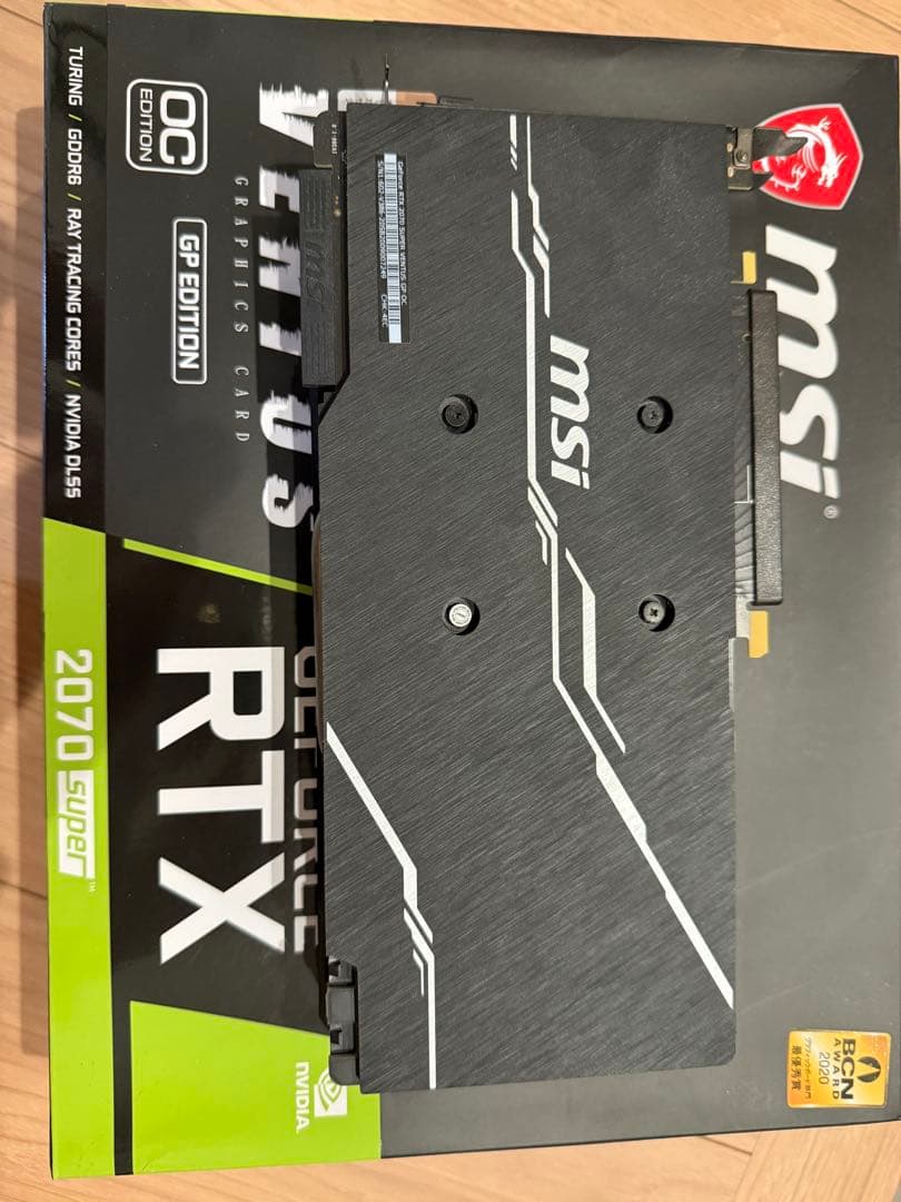 グラフィックボード・グラボ・ビデオカード msi GeForce RTX 2070 SUPER VENTUS OC
