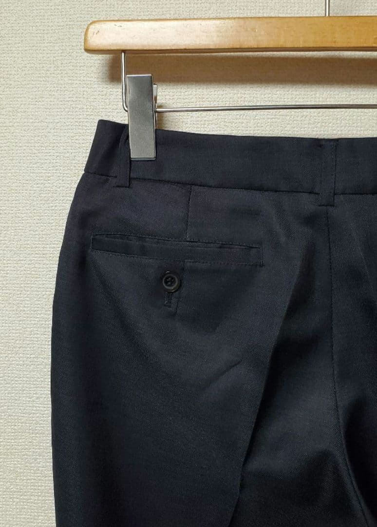 スーツカンパニー　シー　レディース　パンツ　スーツ　濃紺　ウォッシャブル　36