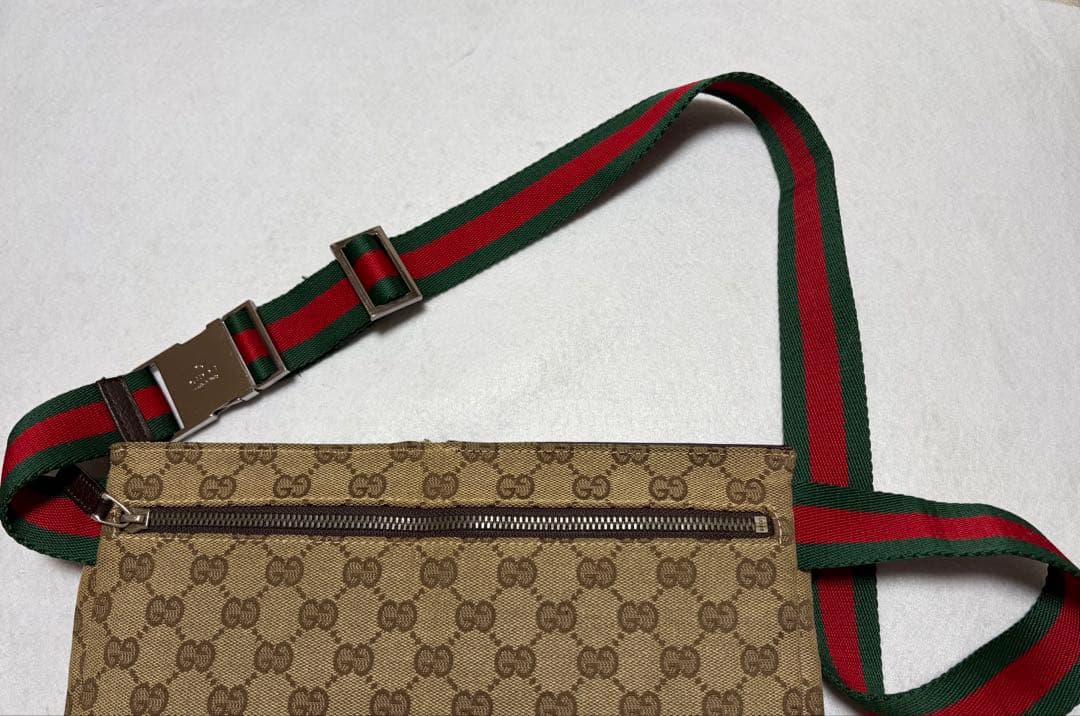GUCCI グッチ GGキャンバス レザー GG柄 シェリーライン