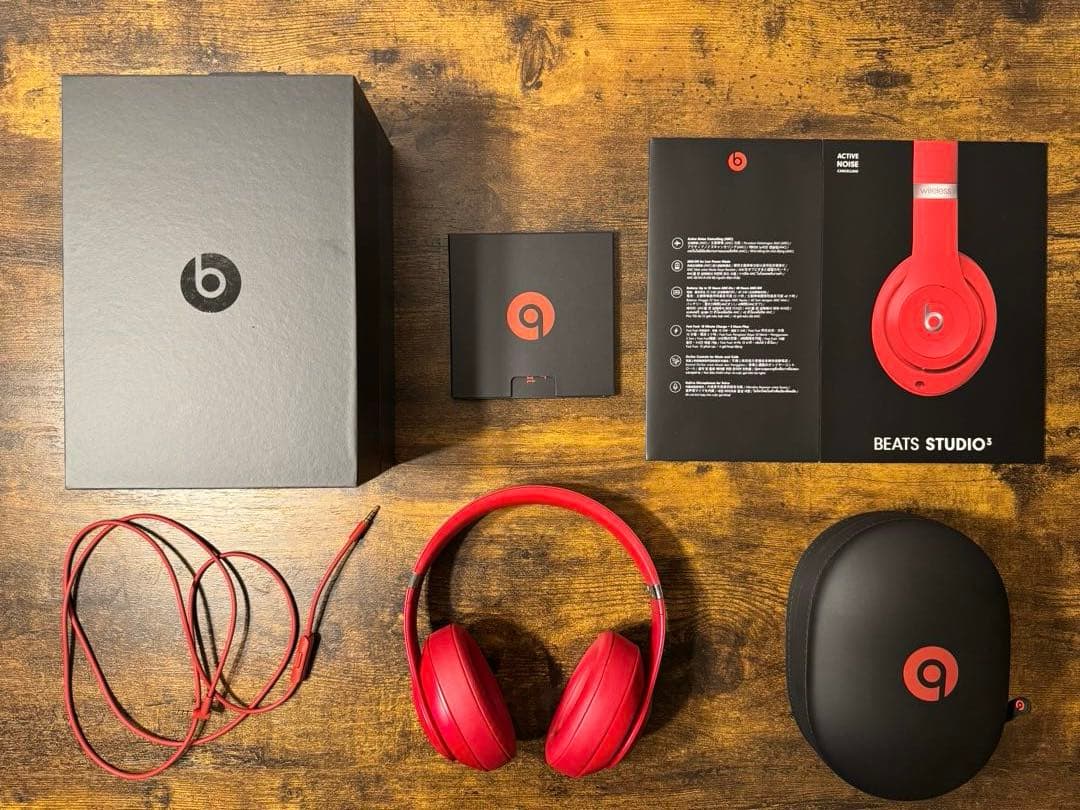 ［美品］Beats Studio3 ワイヤレスヘッドホン