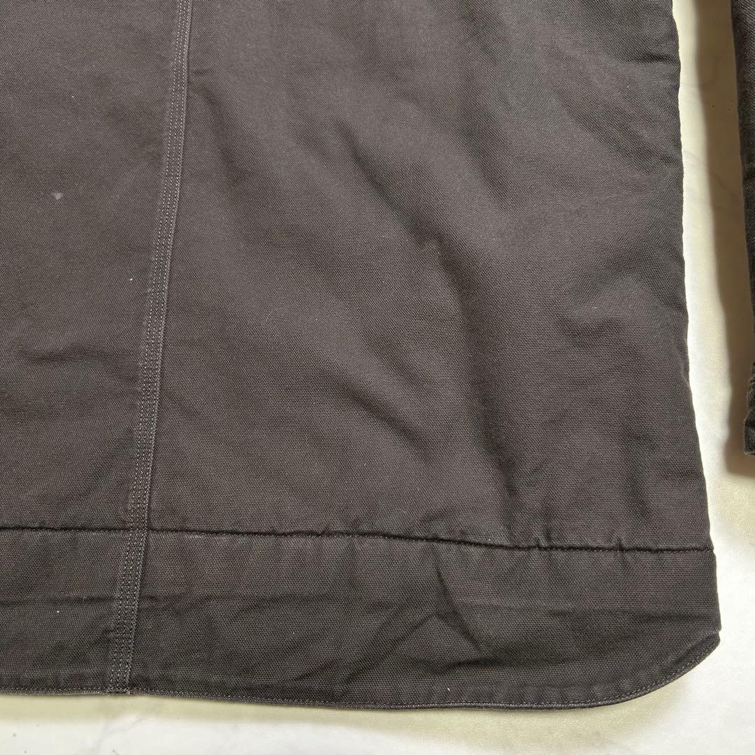 【11年製】パタゴニア ラインドキャンバス フーディ 焚き火ジャケット L 茶色